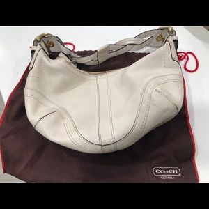 Coach leather bag
